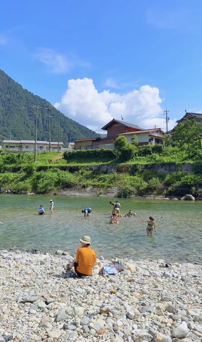 阿寺渓谷 — 里の夏